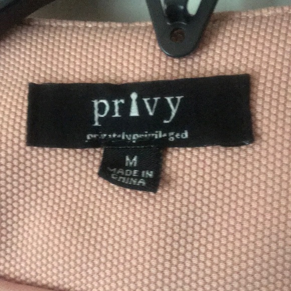 PRIVY Soft pink jacket size M - Picture 5 of 5